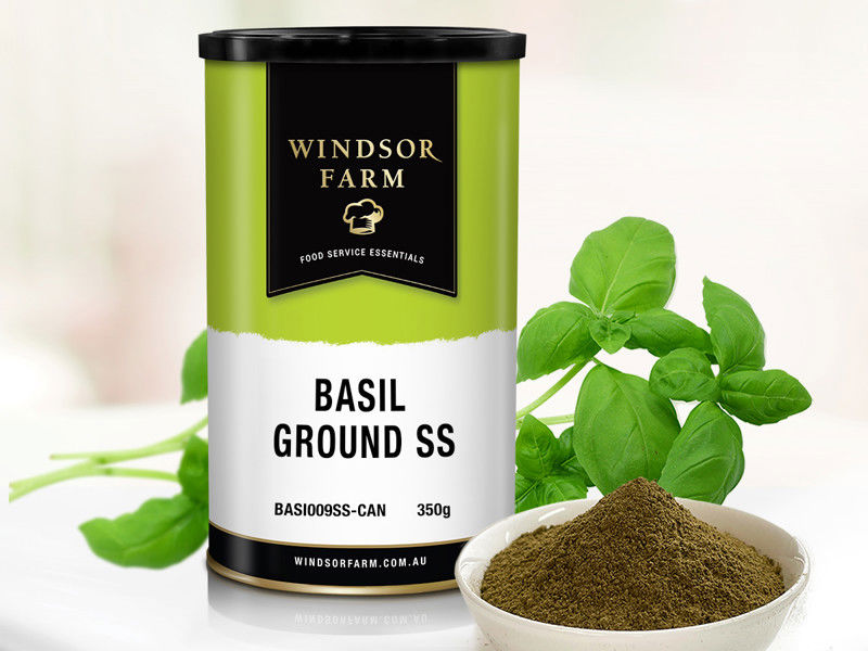 Basil Ground SS Canister 350g