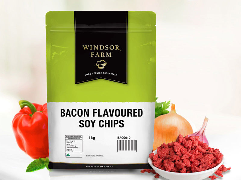 Bacon Flavoured Soy Chips 1kg WF
