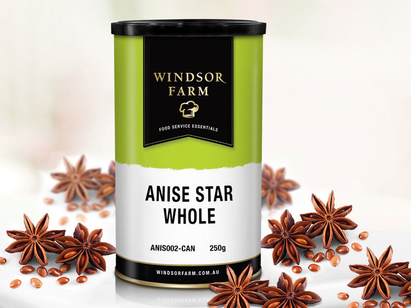 Anise Star Whole Canister 250g Anise Star Whole Canister 250g