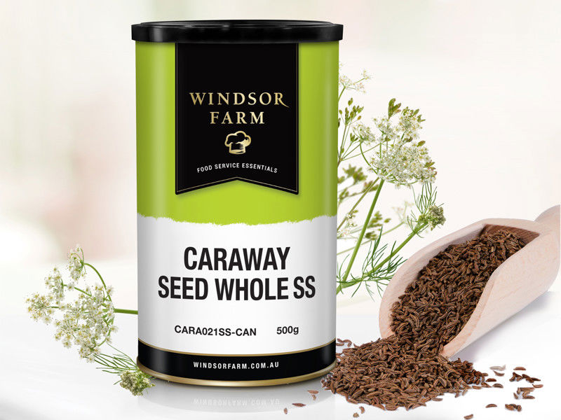 Caraway Seed Whole SS Canister 500g