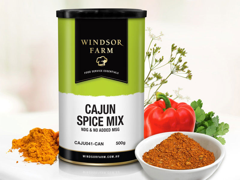 Cajun Spice Mix NDG & No Added MSG Canister 500g
